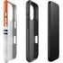 NFL Chicago Bears White Striped iPhone 16 Pro Impact Case